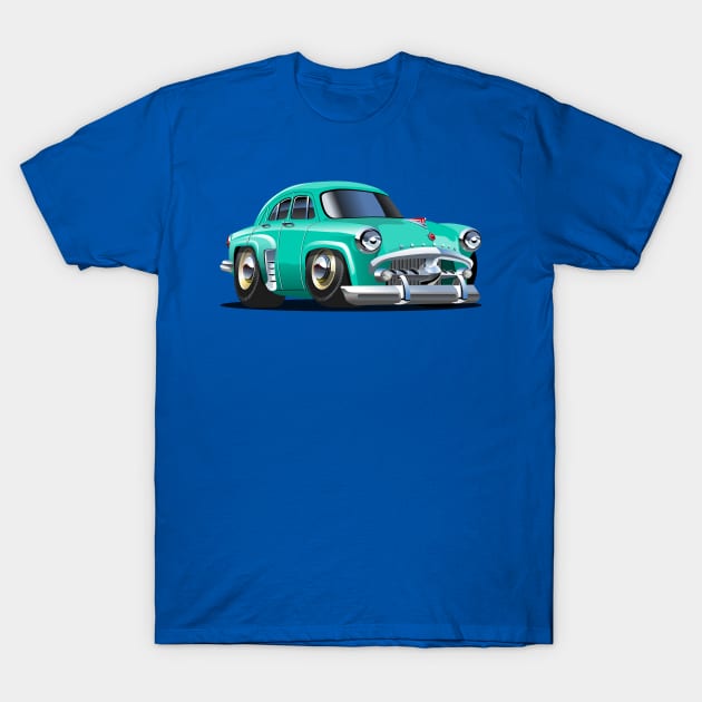 Cartoon car T-Shirt by Mechanik